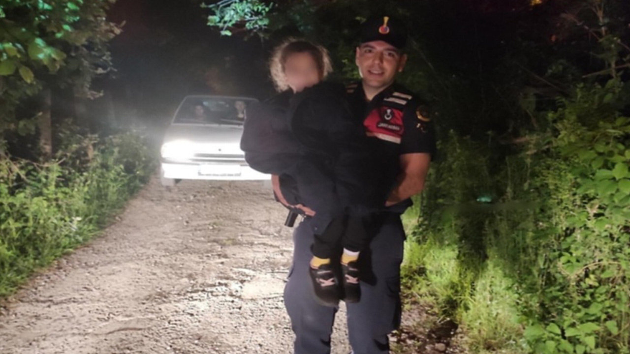 Zonguldak'ta kayıp çocuk ormanlık alanda uyurken bulundu