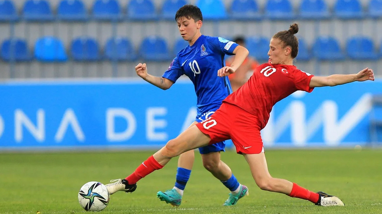 A Milli Kadın Futbol Takımı, Azerbaycan'a mağlup oldu