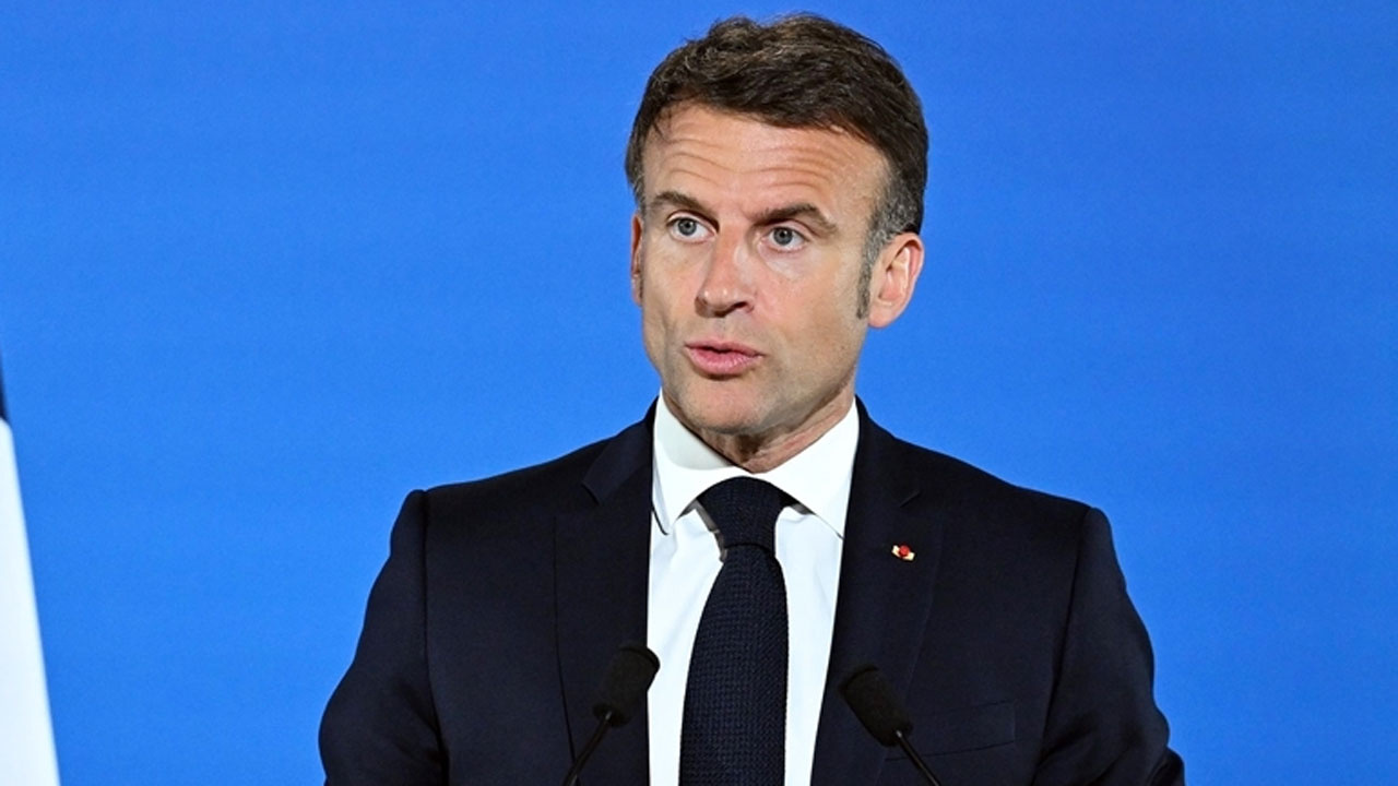 Macron'dan İsrail'i memnun eden Filistin açıklaması