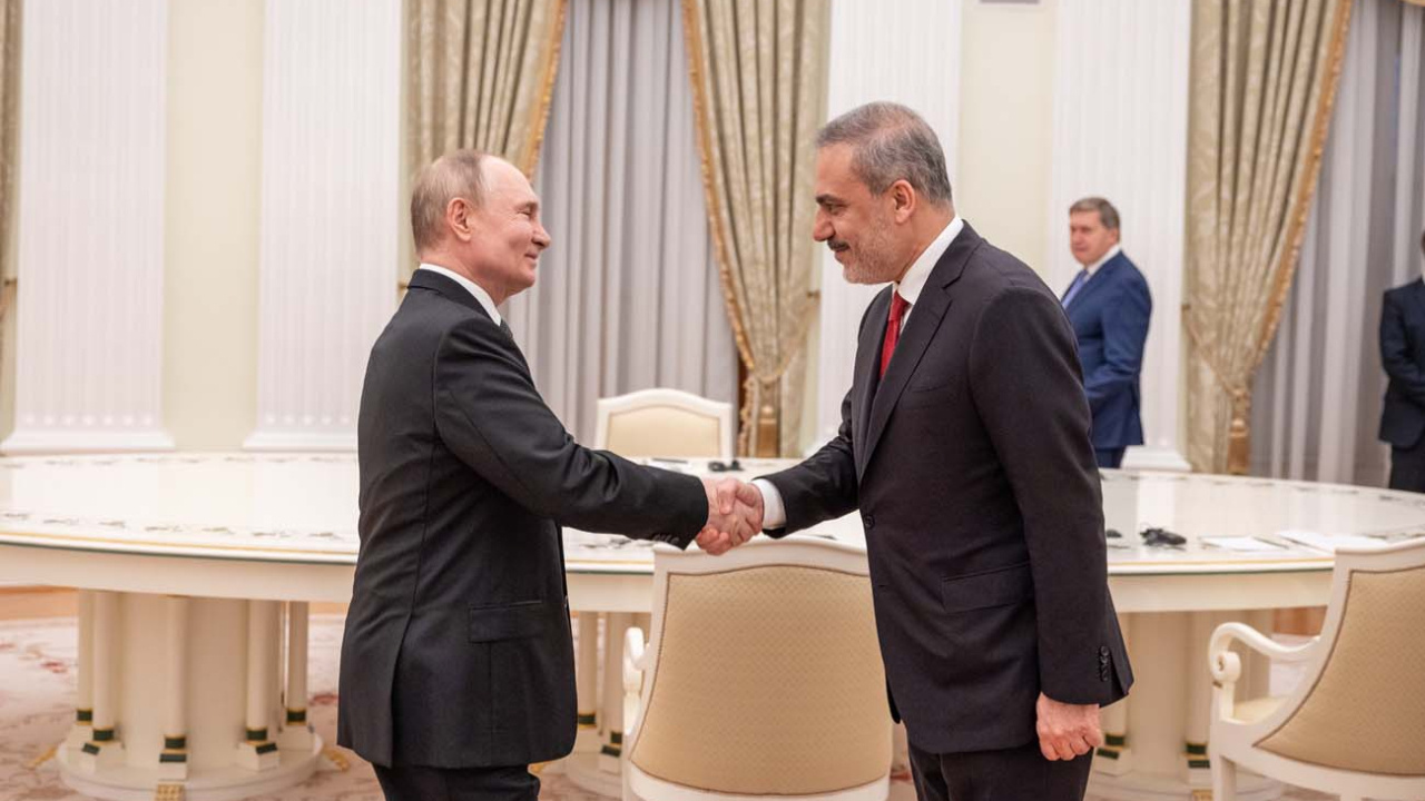 Dışişleri Bakanı Hakan Fidan, Putin ile görüştü
