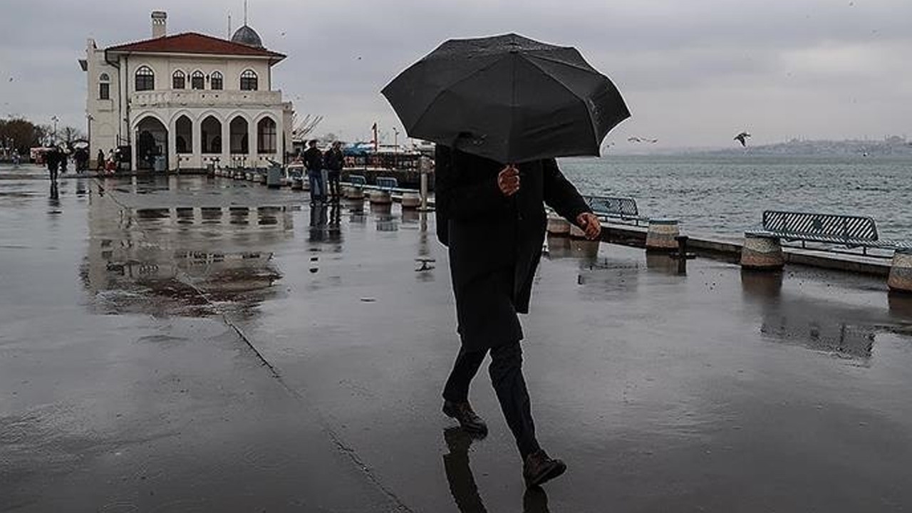 AKOM'dan İstanbul için sağanak uyarısı