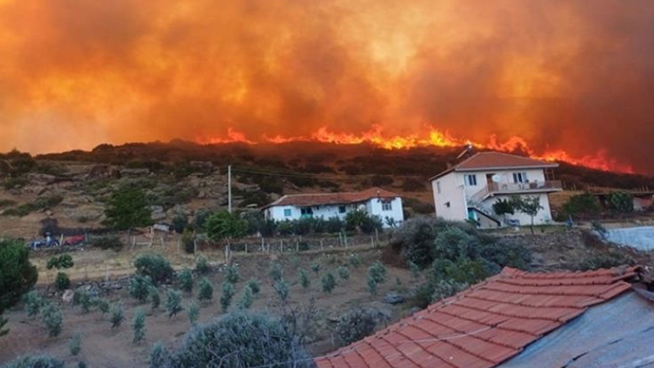 Manisa, Uşak ve Siirt'te orman yangını! 2 mahallede yaşayan 430 kişi tahliye edildi