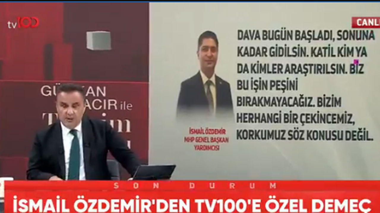 MHP'li İsmail Özdemir'den Sinan Ateş cinayeti davası açıklaması: Mahçup olacaklar