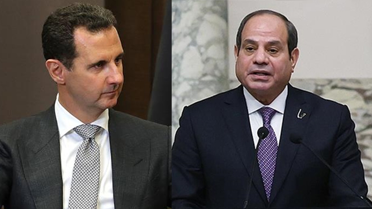 Sisi ve Esad, Gazze Şeridi'ndeki son durumu görüştü