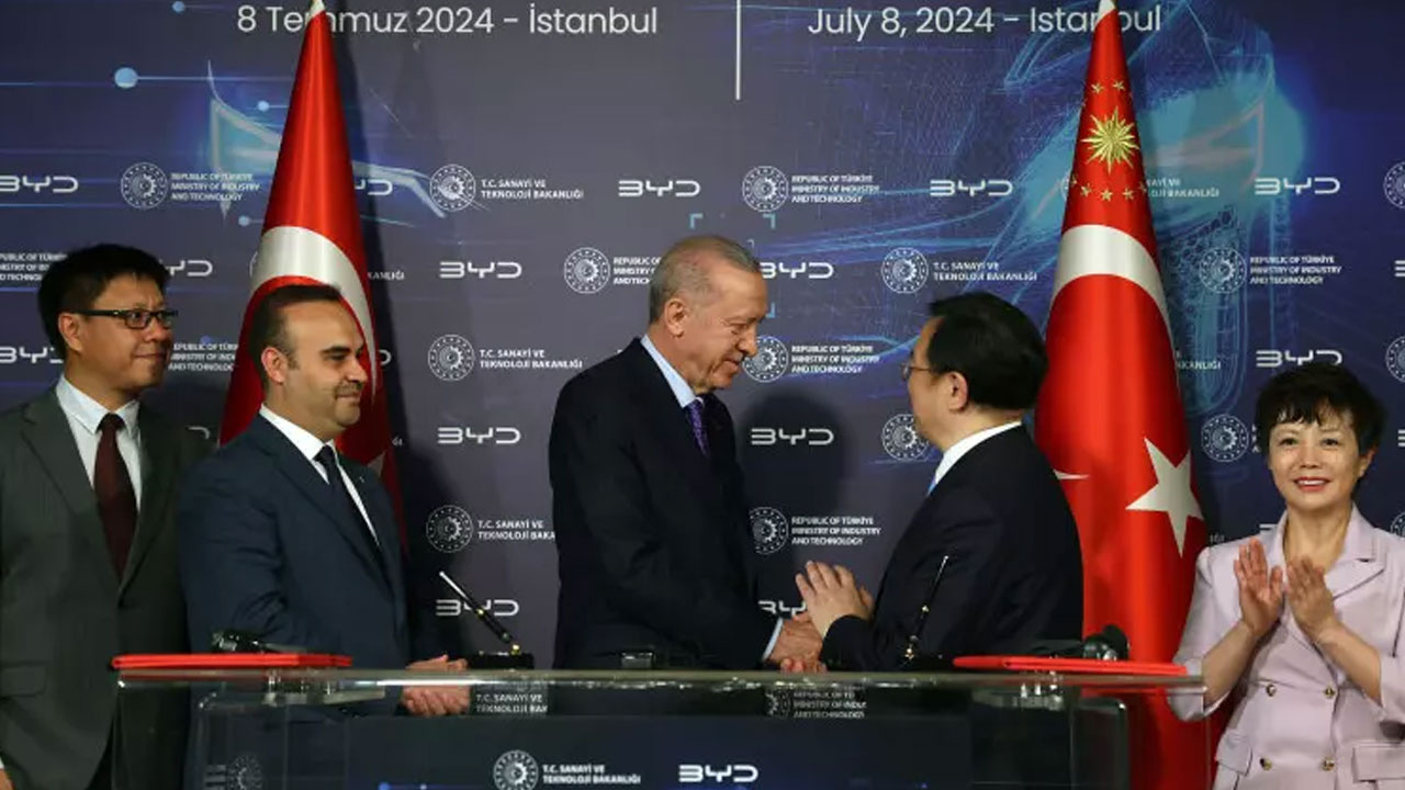 Otomobil devi BYD'den Türkiye'ye yatırım: 1 milyar dolarlık imza atıldı
