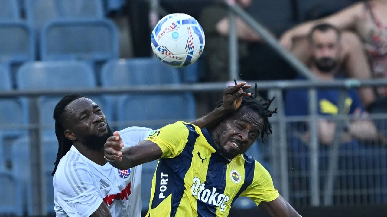 Fenerbahçe, hazırlık maçında Hajduk'a yenildi