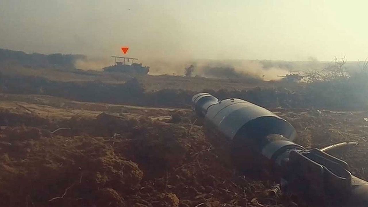 Kassam Tugayları Gazze'de 3 İsrail tankını imha etti