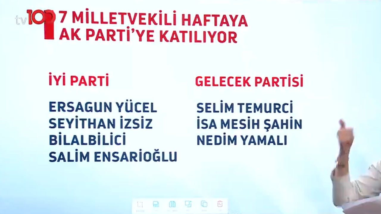 İYİ Parti'den 4 Gelecek Partisi'nden 3 vekil AK Parti'ye katılıyor iddiası