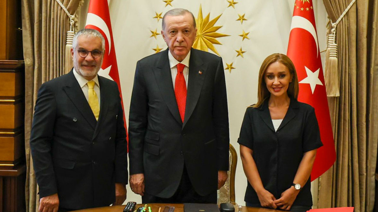 Gazeteci Hadi Özışık, Cumhurbaşkanı Erdoğan'ı ziyaret etti