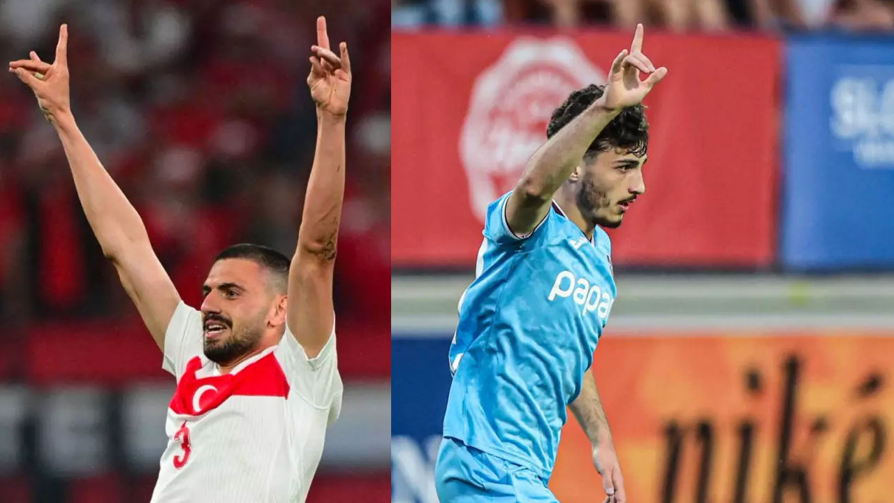 Trabzonsporlu Cihan Çanak'tan Avrupa maçında Merih Demiral'a selam!