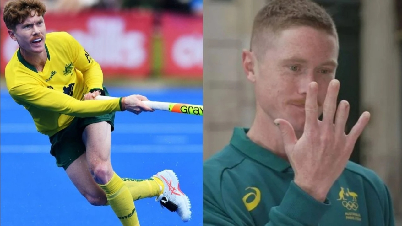 Avustralyalı hokey oyuncusu olimpiyatlarda oynayabilmek için parmağını kesti