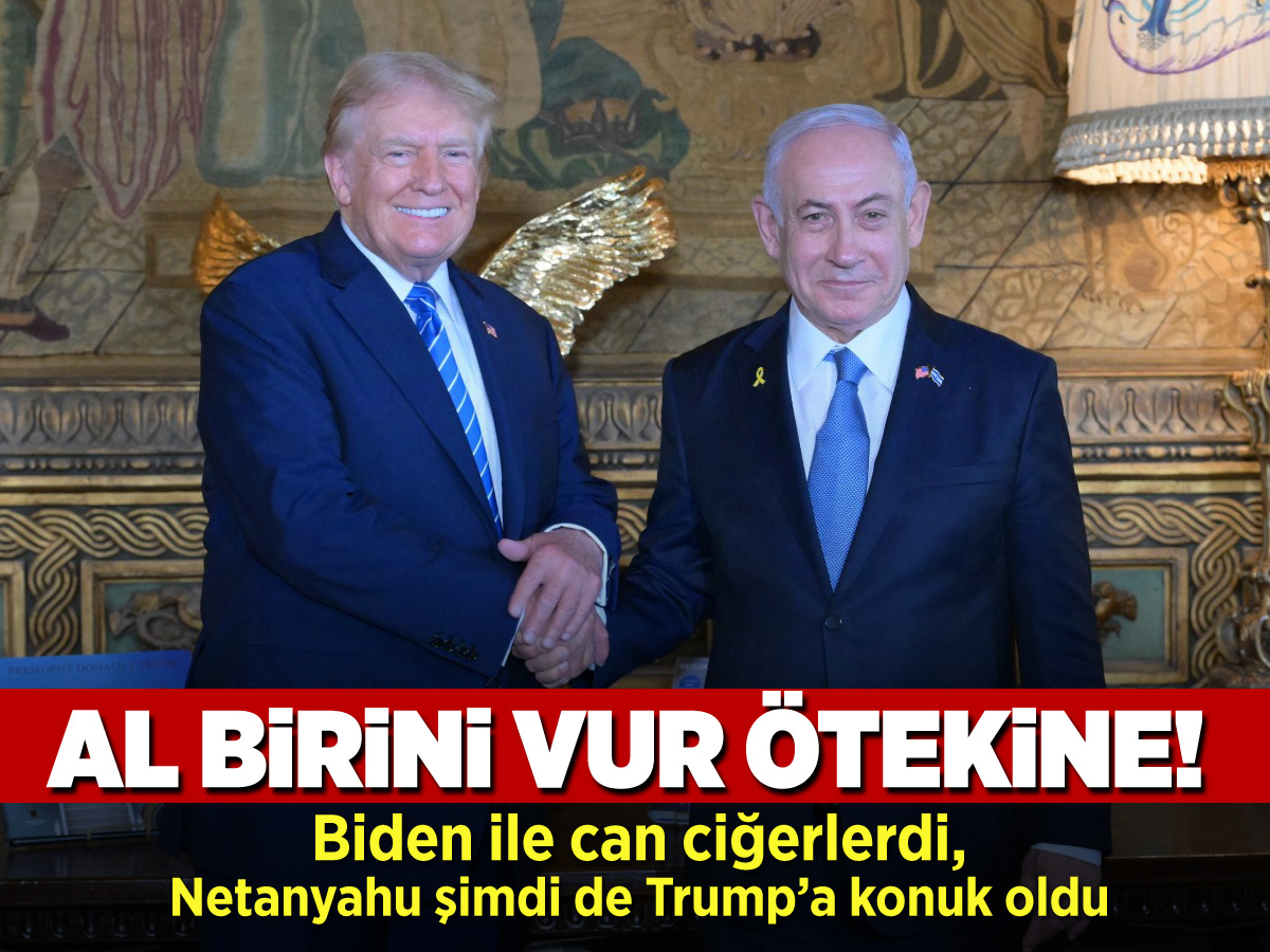 Trump, İsrail Başbakanı Netanyahu'yu ağırladı