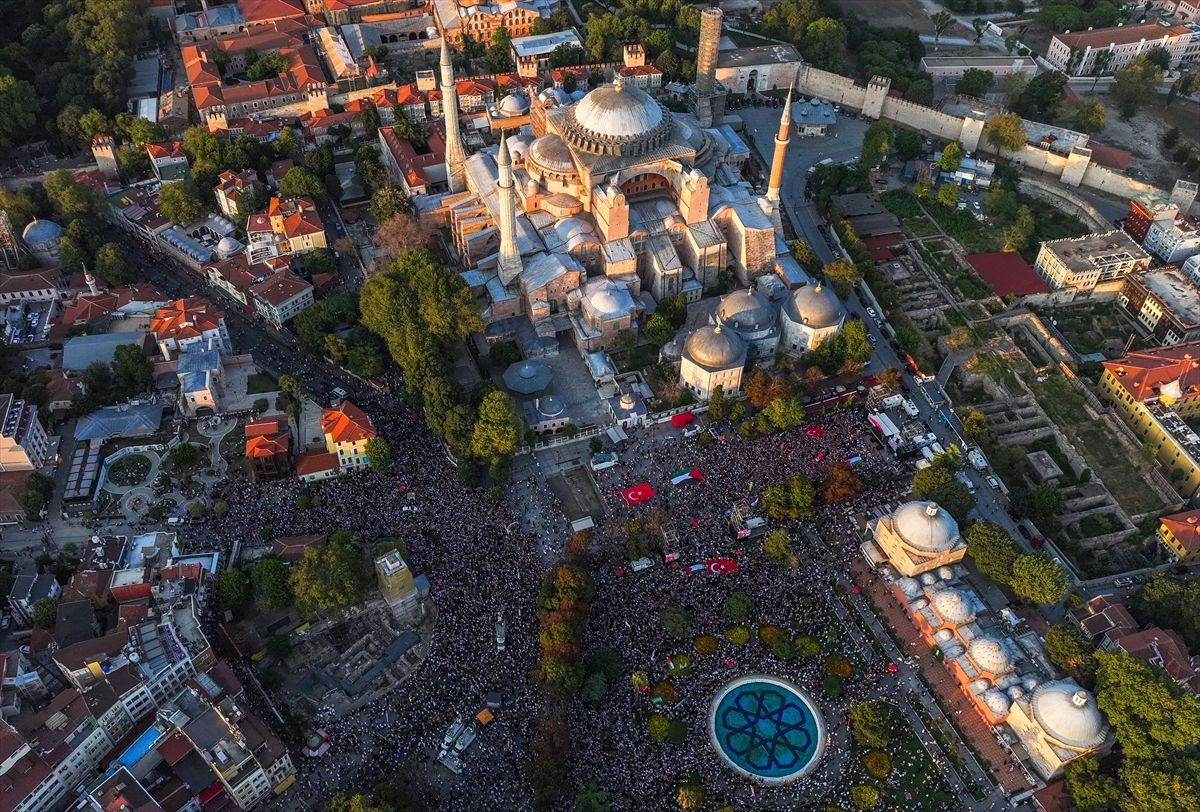 İsmail Haniye'nin son çağrısı Ayasofya'da karşılık buldu