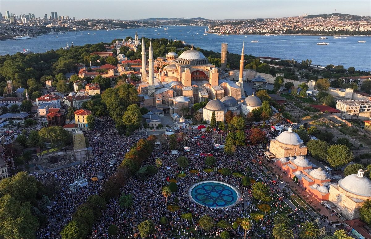 İsmail Haniye'nin son çağrısı Ayasofya'da karşılık buldu