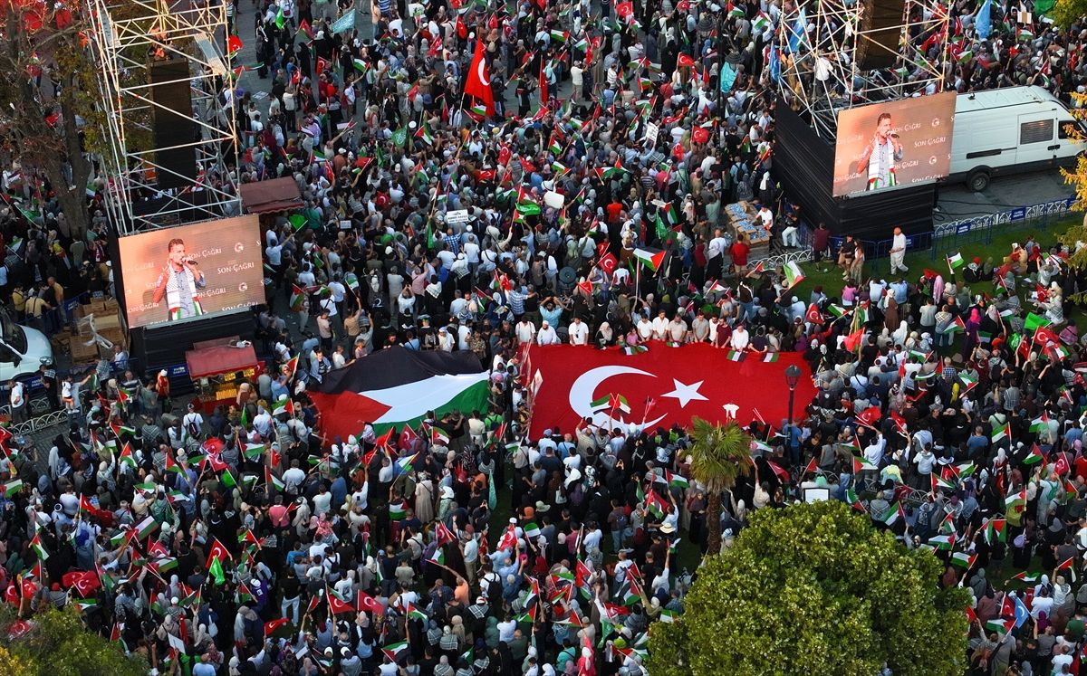 İsmail Haniye'nin son çağrısı Ayasofya'da karşılık buldu