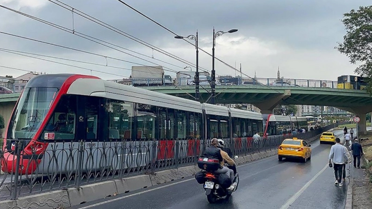 İstanbul'da bazı tramvay seferleri durdu!