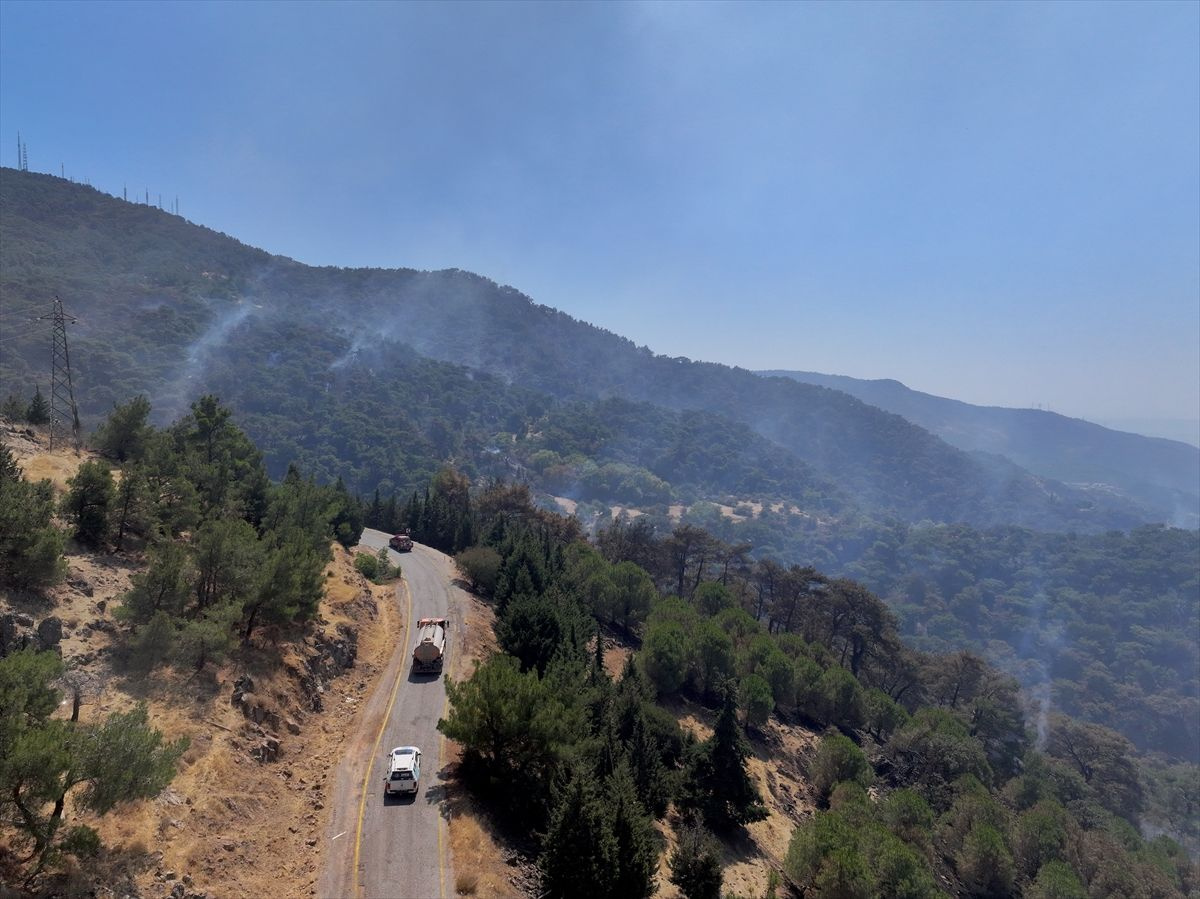 İzmir Yamanlar ve Urla ile Bolu Göynük'teki orman yangınları kontrol altına alındı