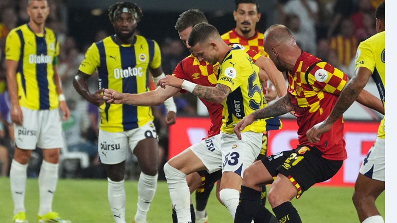 Fenerbahçe, Göztepe ile deplasmanda 2-2 berabere kaldı