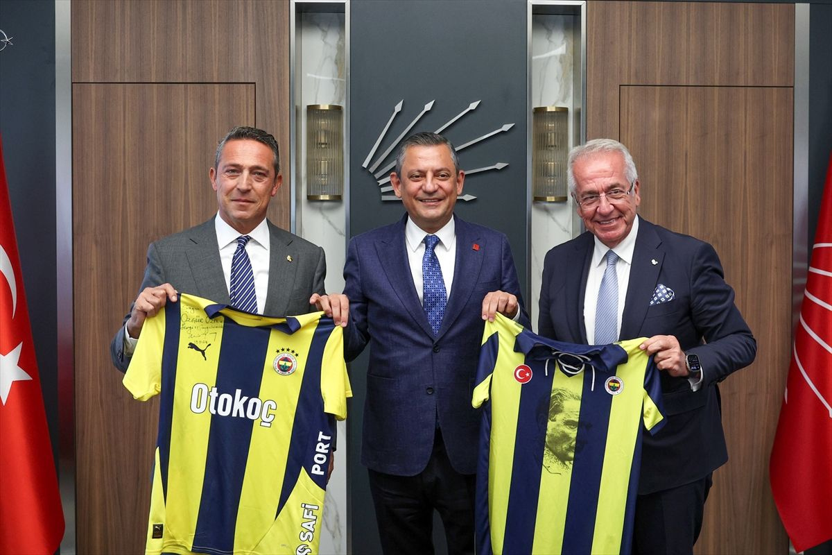 CHP Genel Başkanı Özgür Özel, Fenerbahçe Spor Kulübü Başkanı Koç ile görüştü