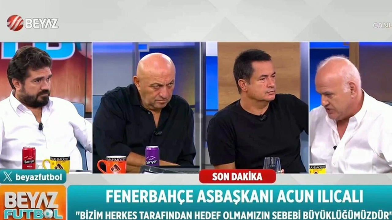 Canlı yayında gerilim! Ahmet Çakar ile Acun Ilıcalı fena kapıştı: "Kusura bakmayın yemezler"