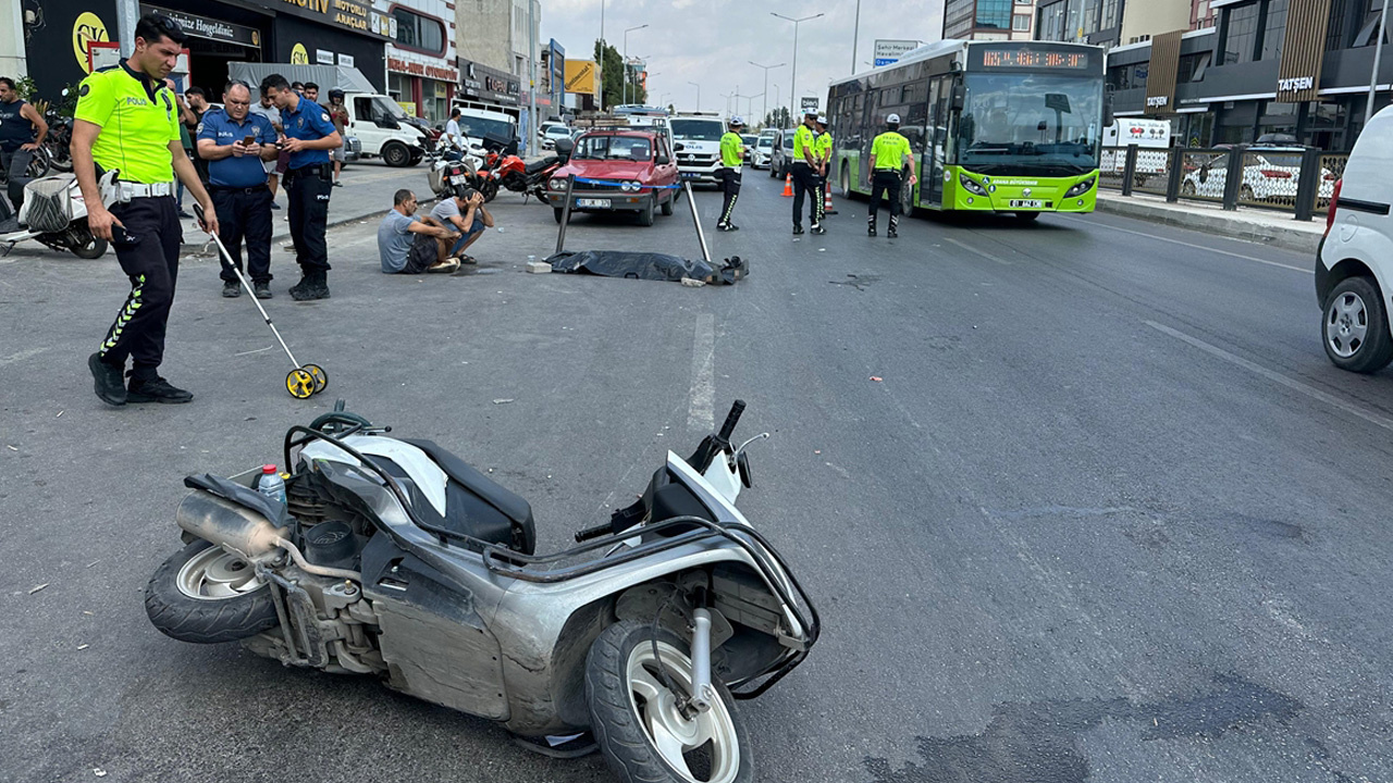 Adana'da tır ile çarpışan motosikletteki kadın öldü