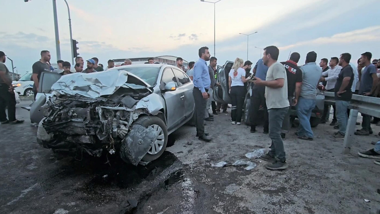 Aksaray'da feci kaza! 2'si ağır 4 kişi yaralandı