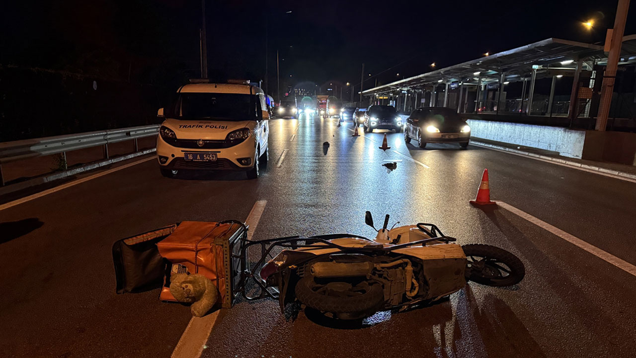 Bursa'da motokuryenin feci ölümü!