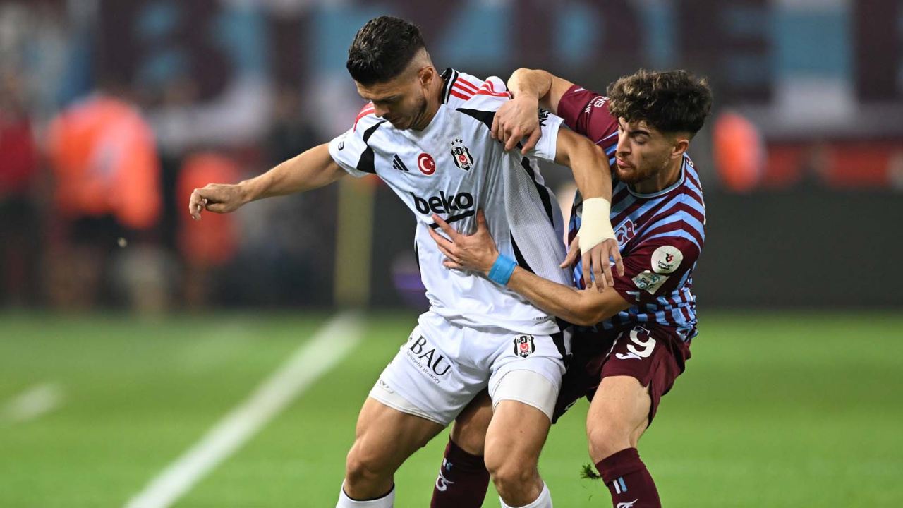 Trabzonspor - Beşiktaş maçında kazanan yok!