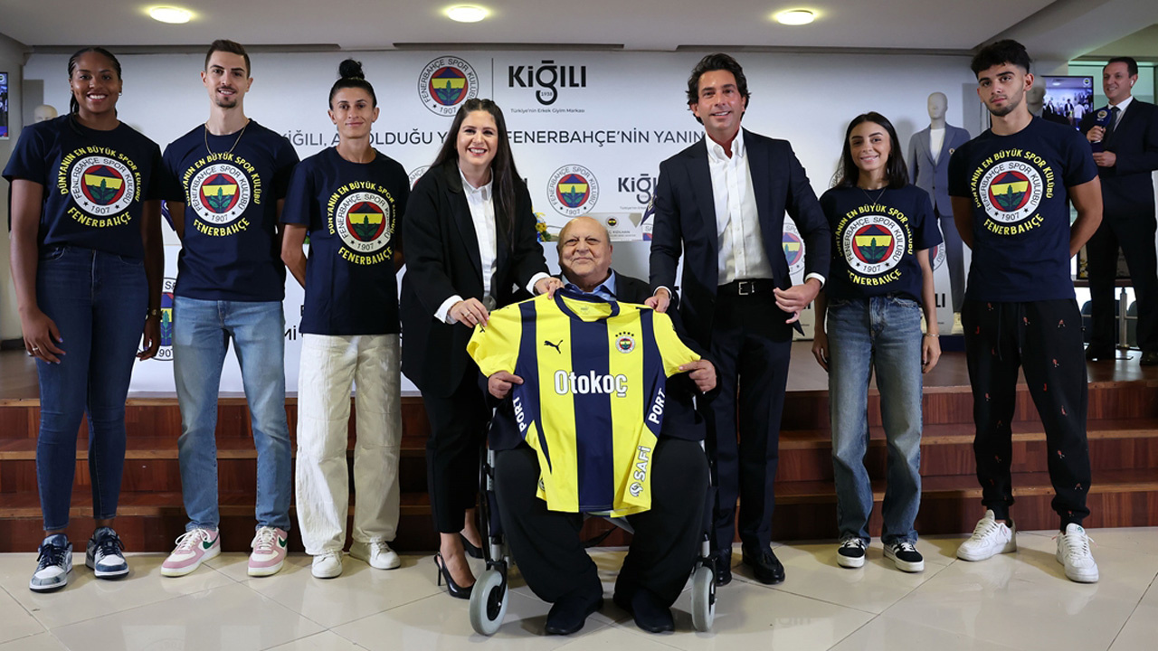 Fenerbahçe'nin resmi giyim sponsoru Kiğılı oldu