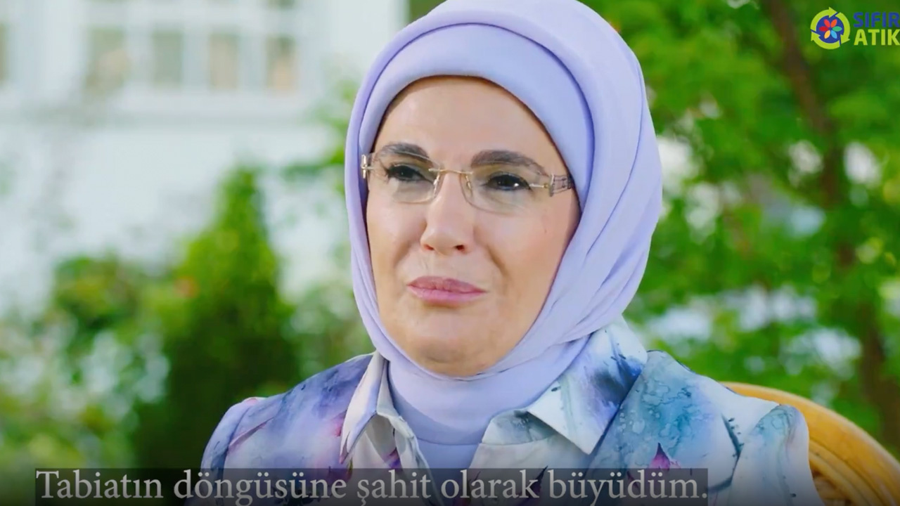 Emine Erdoğan, Sıfır Atık Hareketi'nin 7'nci yılını kutladı