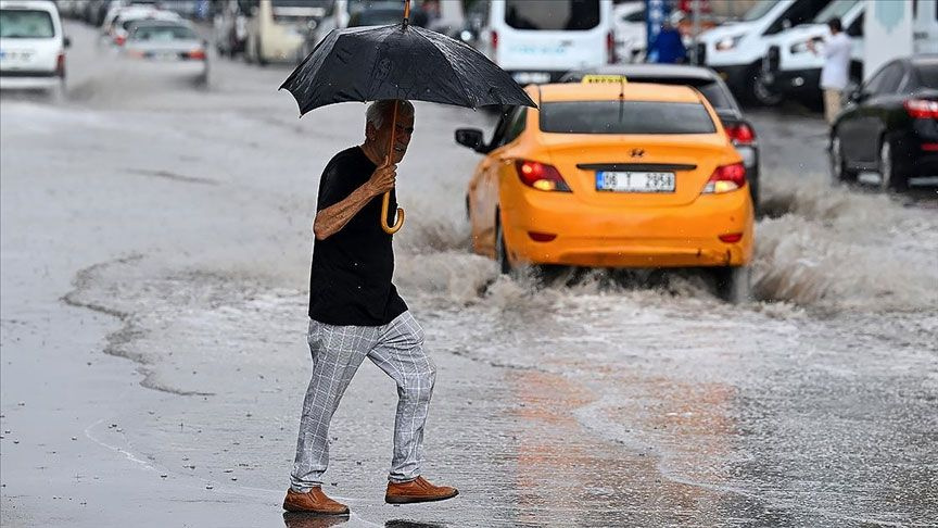 AFAD'dan 23 şehre "sarı", 3 şehre de "turuncu" kodlu uyarı!