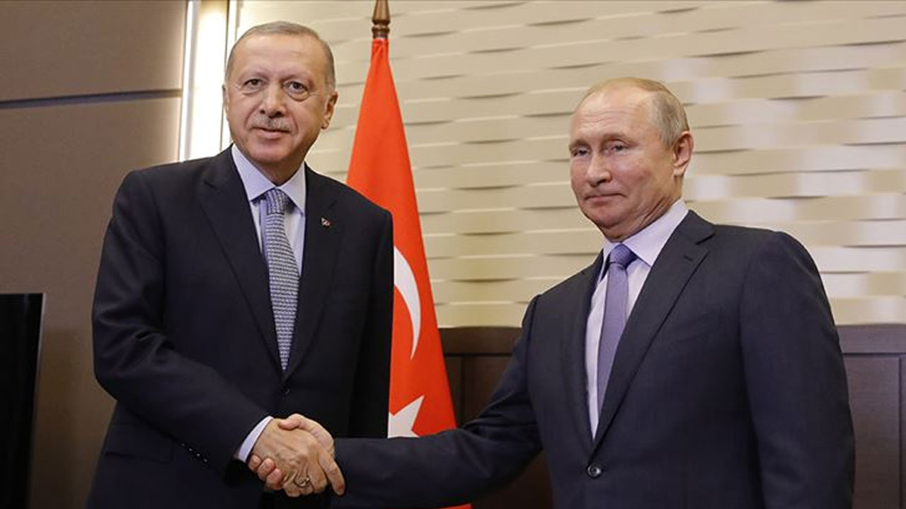 Cumhurbaşkanı Erdoğan, Rusya Devlet Başkanı Putin ile görüştü