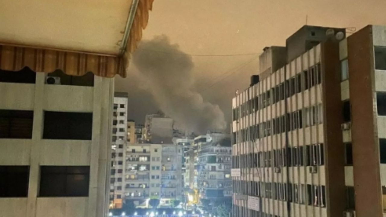 İsrail'den Beyrut'un merkezine bombalı saldırı: Ölü ve yaralılar var...