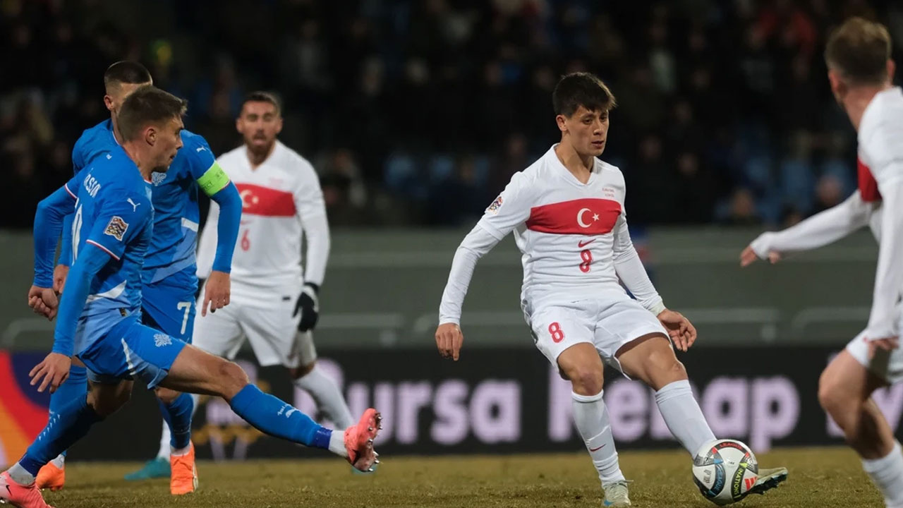 A Milli Futbol Takımı, deplasmanda İzlanda'yı 4-2 mağlup etti