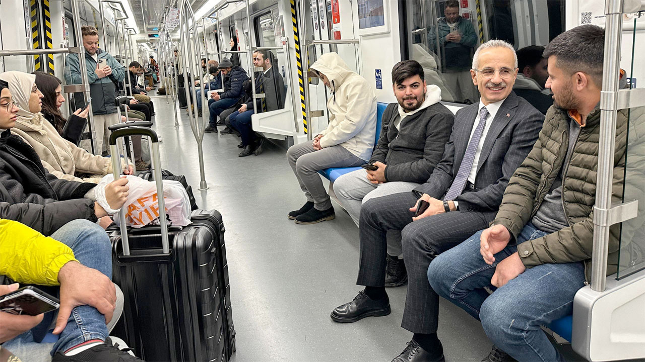 Gayrettepe-İstanbul Havalimanı-Arnavutköy Metro Hattı'nda yolcu rekoru