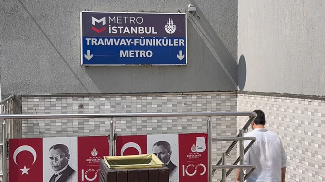 Taksim-Kabataş füniküler hattı bakım nedeniyle kapatıldı