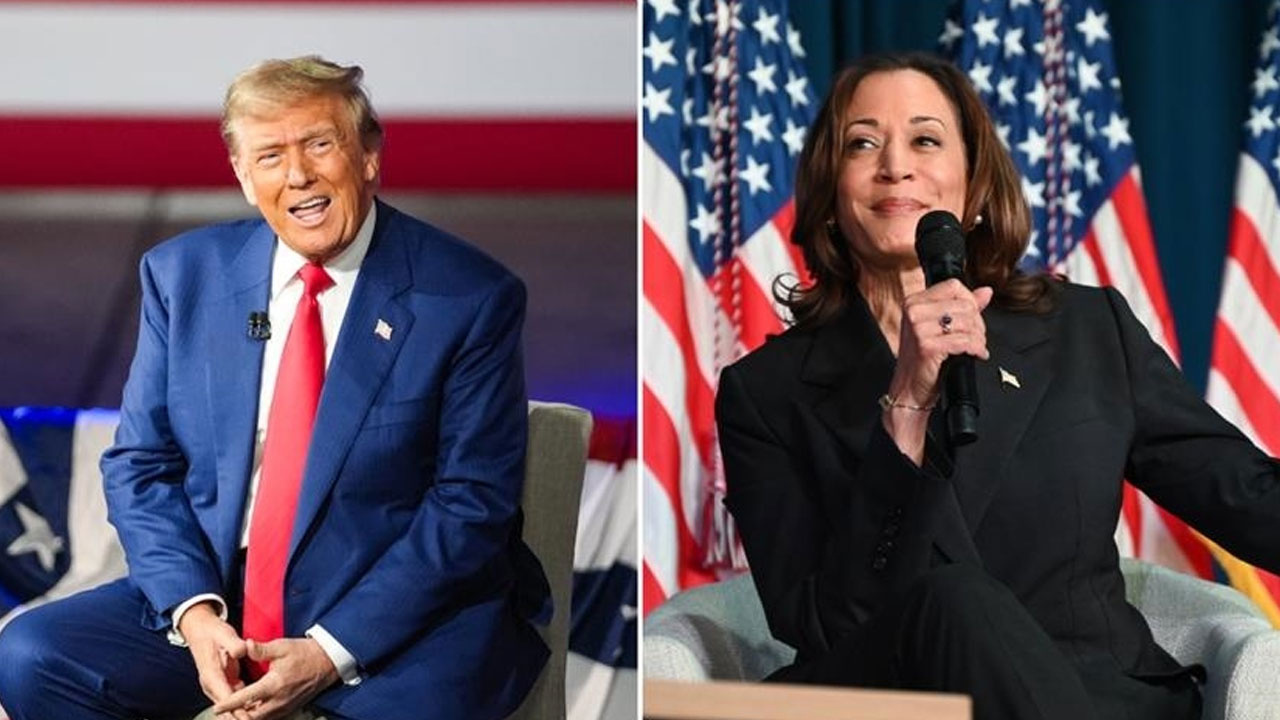 Seçime saatler kala sonuçlar geldi: Trump mı Harris mi önde?