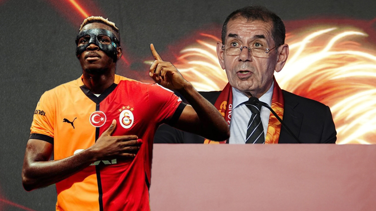 Galatasaray Başkanı Dursun Özbek'ten 'Osimhen' açıklaması: Bonservisi alınacak mı?