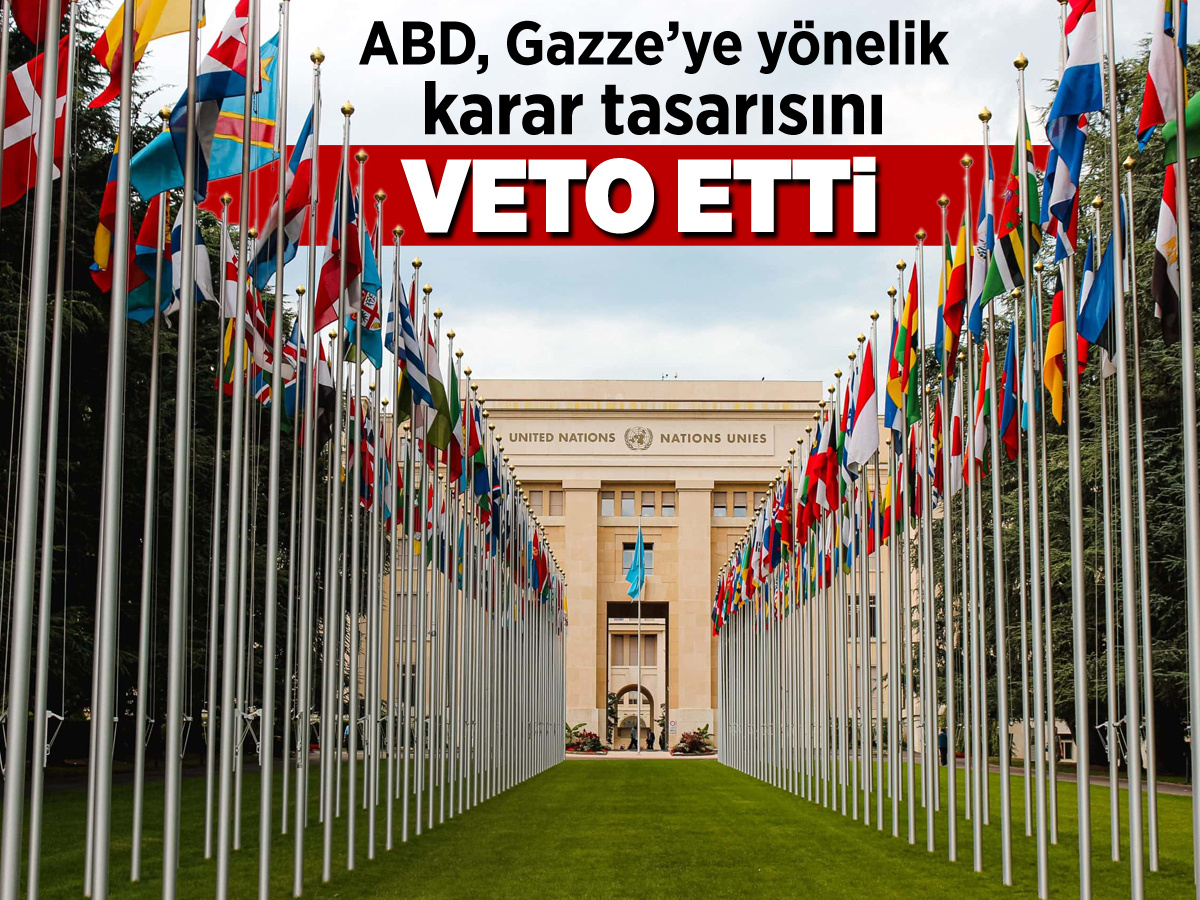 ABD, Gazze'ye yönelik karar tasarısını veto etti