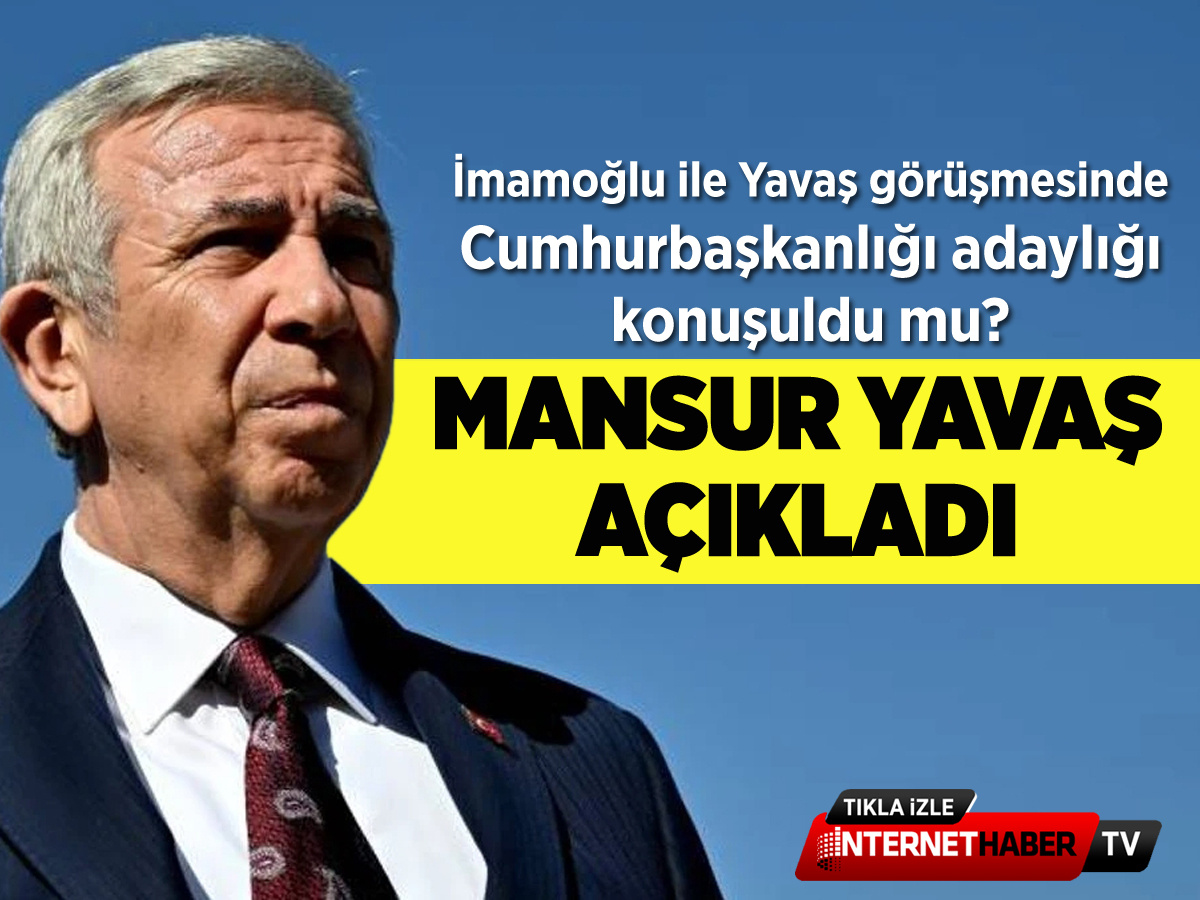 Mansur Yavaş ve İmamoğlu 50 dakika ne konuştu?