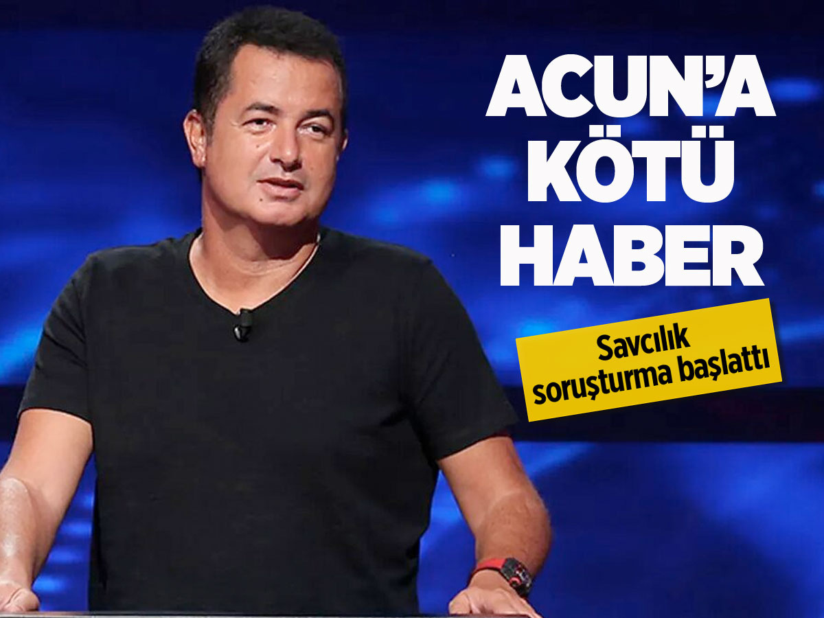 Acun Ilıcalı ve TV8'e 'yasa dışı bahse teşvik ve reklam' soruşturması