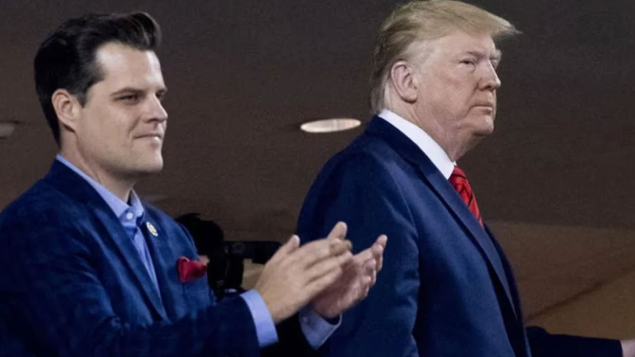 Trump'ın aday gösterdiği Matt Gaetz adaylıktan çekildi