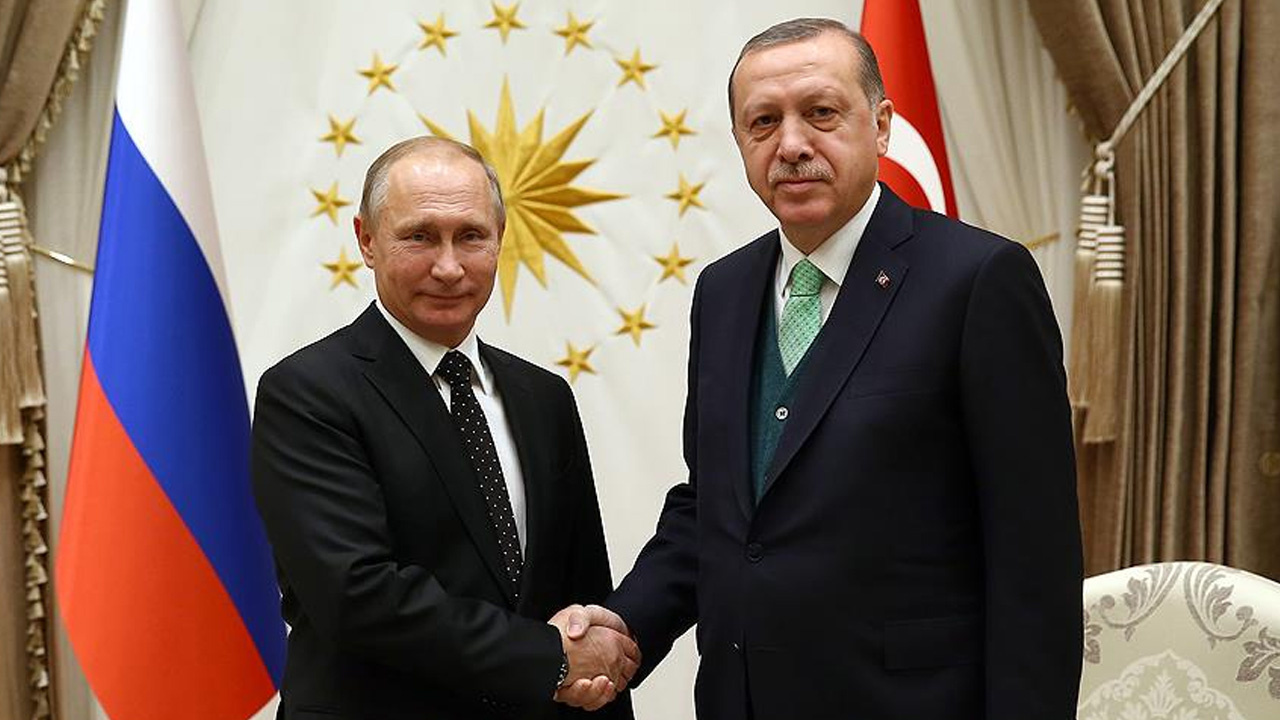 Cumhurbaşkanı Erdoğan, Vladimir Putin ile görüştü