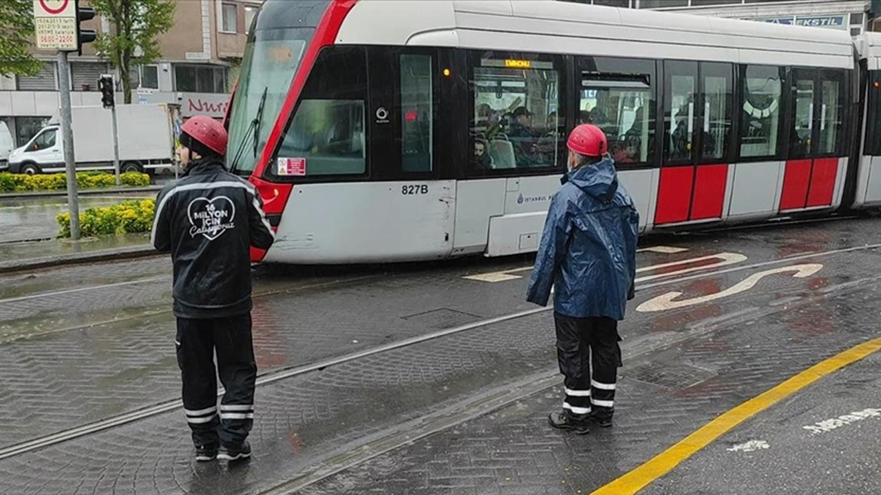 Kabataş-Bağcılar tramvay hattında arıza