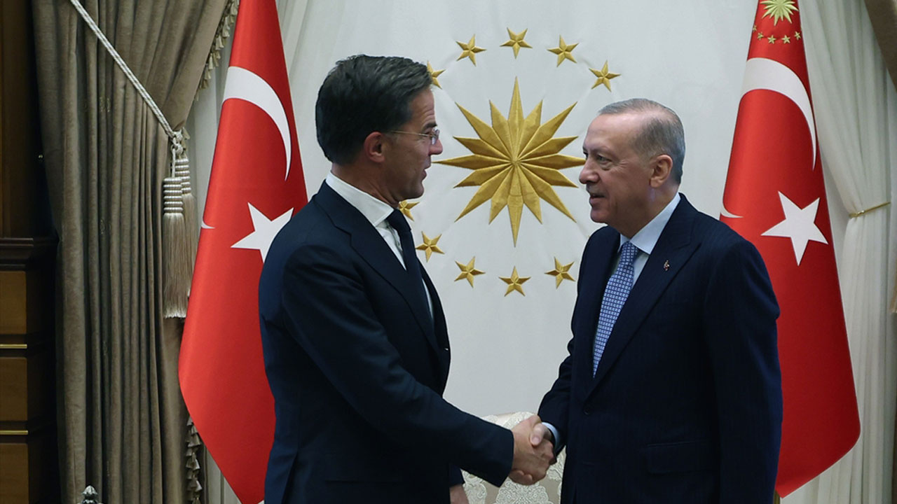 Cumhurbaşkanı Erdoğan,  NATO Genel Sekreteri Mark Rutte’yi kabul etti