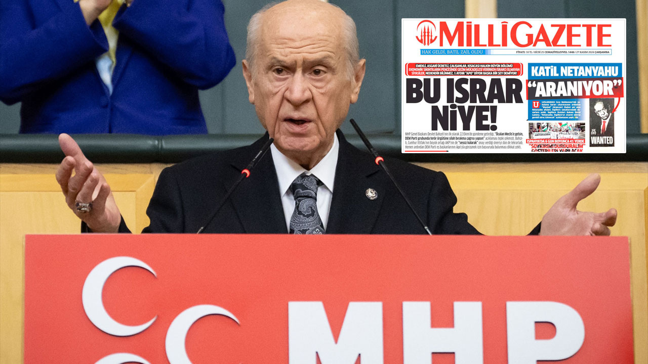 İki gazeteden Bahçeli'ye tepki! Yanıt Türkgün gazetesinden geldi