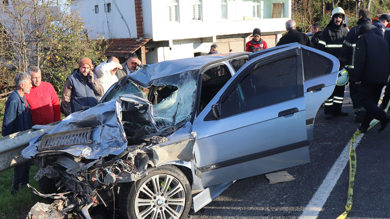 Ordu'da feci kaza! 3 kişi hayatını kaybetti