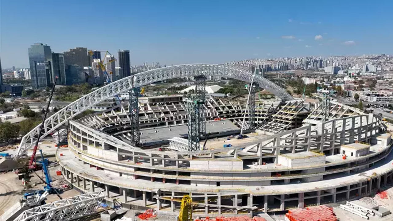 Ankara'nın yeni stadyum kompleksi hızla tamamlanıyor