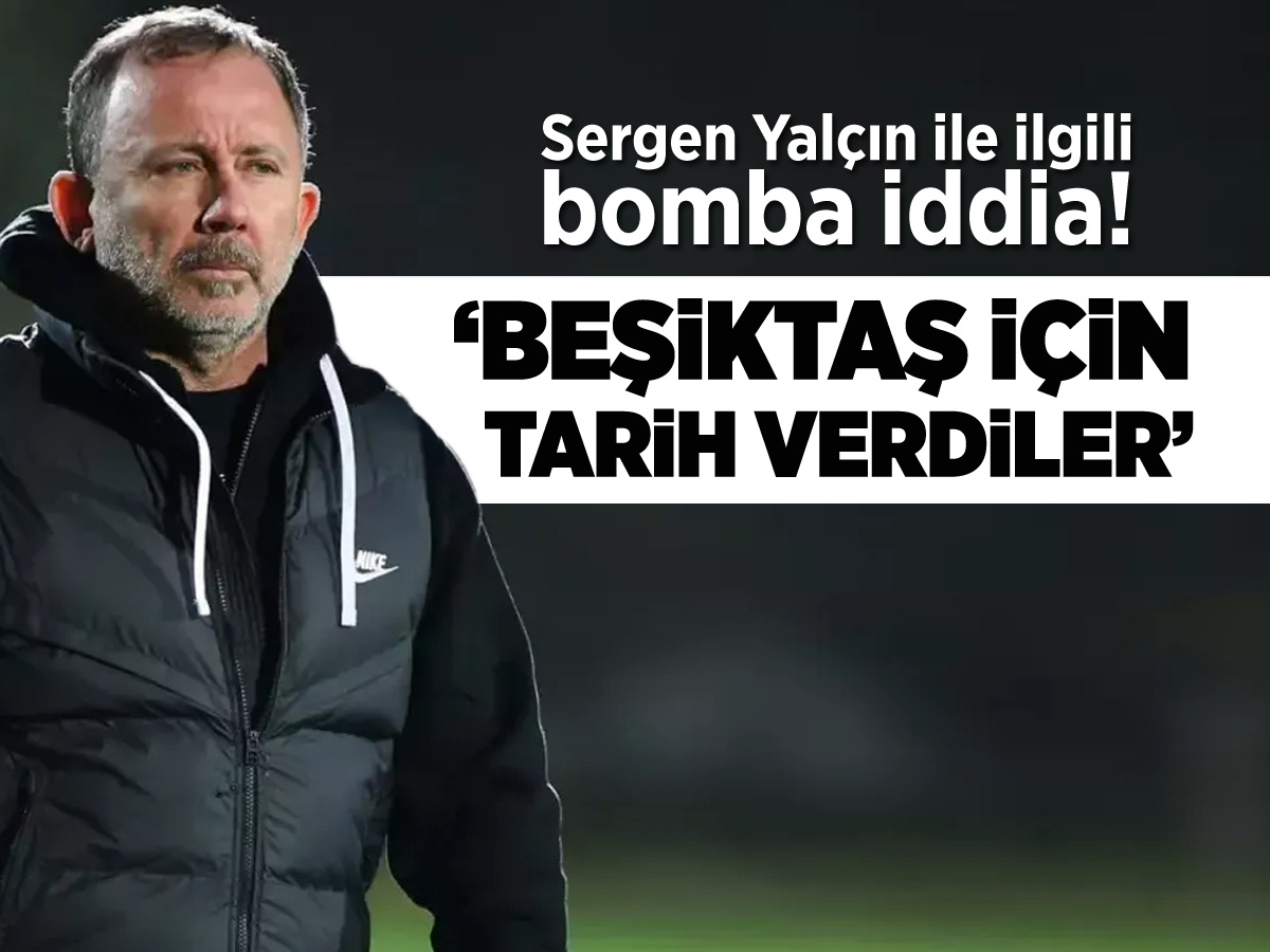 Sergen Yalçın için tarih verdiler! Ne zaman gelecek?