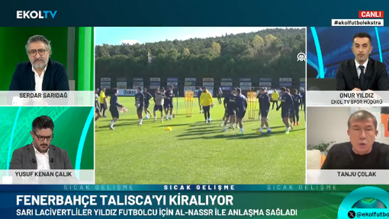 Tanju Çolak'tan Talisca'nın Fenerbahçe'ye gelmesiyle ilgili olay iddia